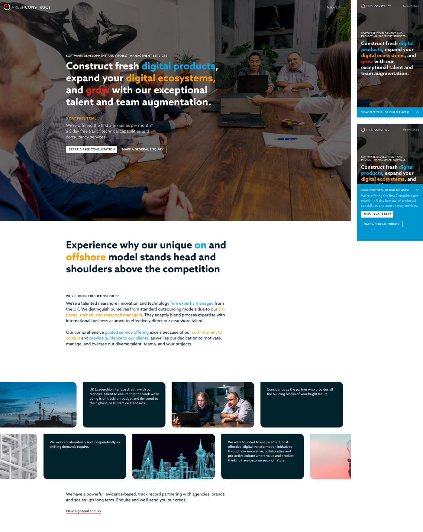 Fresh Construct headers group